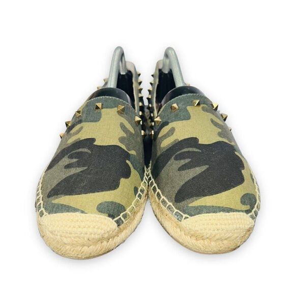 Steven by Steve Madden Erie Platform Espadrille Flats "Camo" Women's 7 - Picture 3 of 11